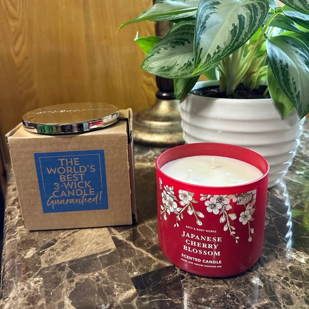 Japanese Cherry Blossom 3-Wick Candle